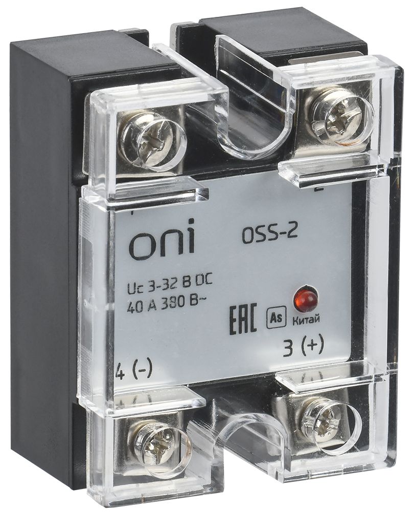 Реле твердотельное OSS-2 40А 380В AC 3-32В DC