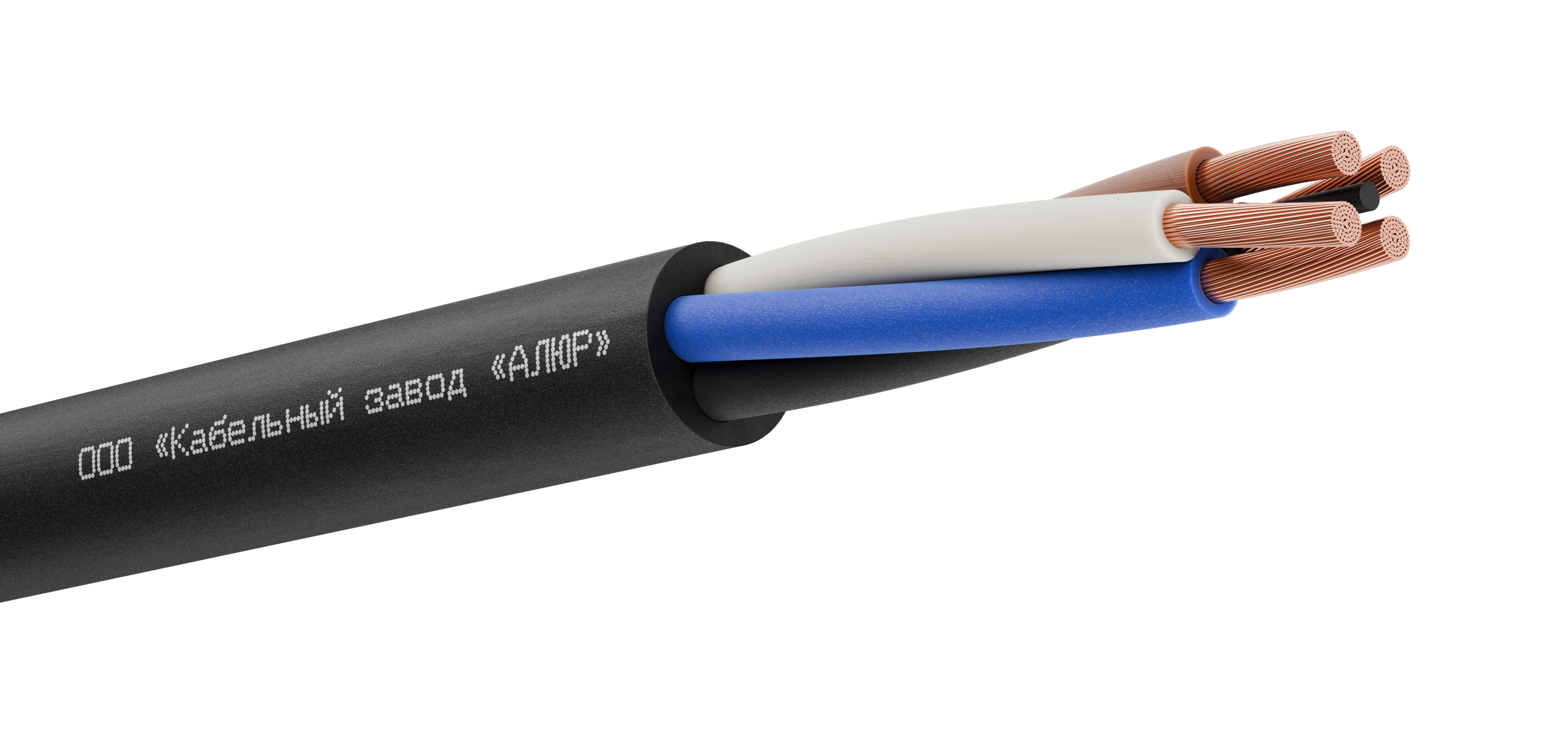 Кабель силовой кгтп-хл 4х2.5(N)-220/380-3 100м