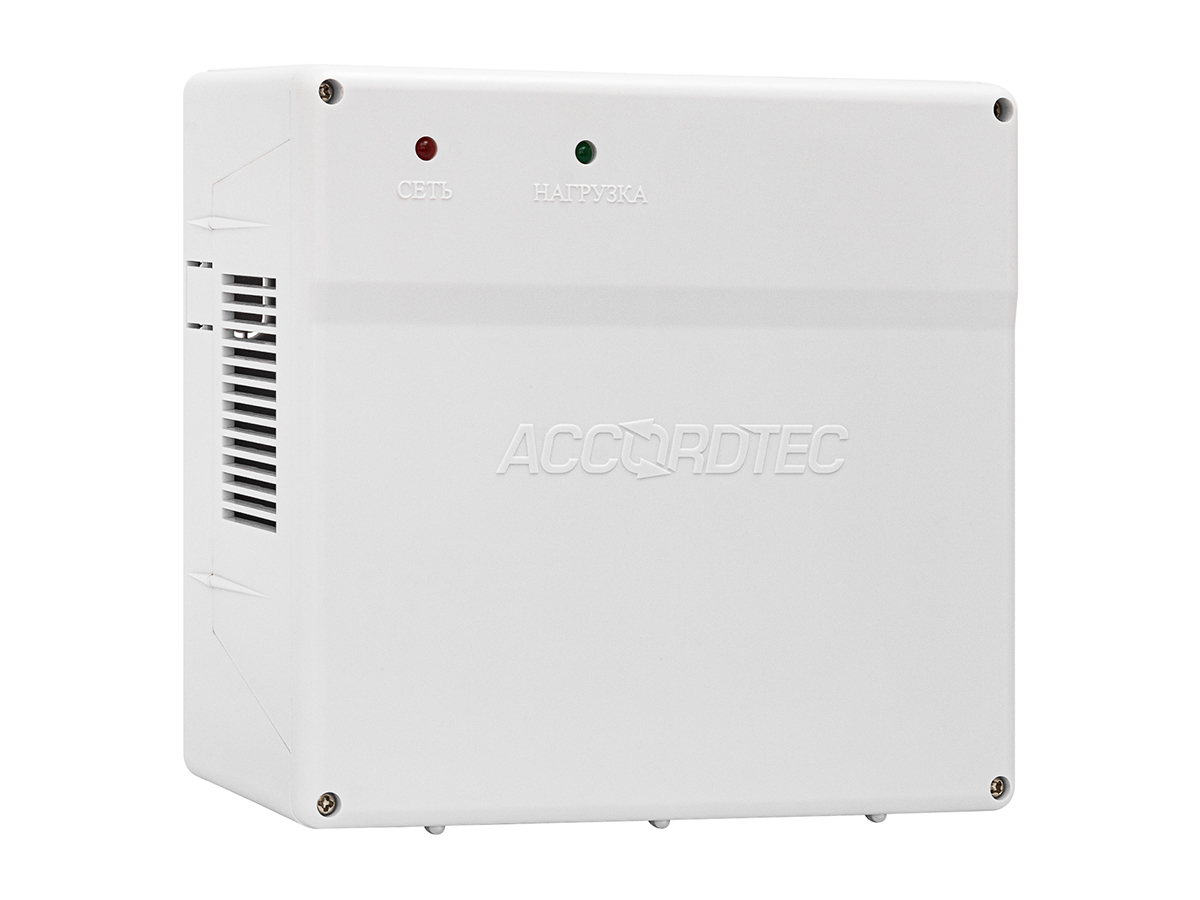 ББП-20 исп.1 белый, Блок бесперебойного питания ACCORDTEC, 12 В, 2 A,