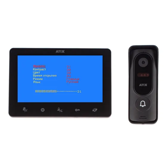 Комплект домофонии AT-I-K730C/T Black