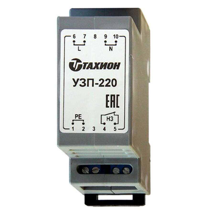 Устройство защиты питающих линий 230VAC, -55° - +80°С, IP20, 89х58х35мм, на DIN-рейку (узип, грозозащита)