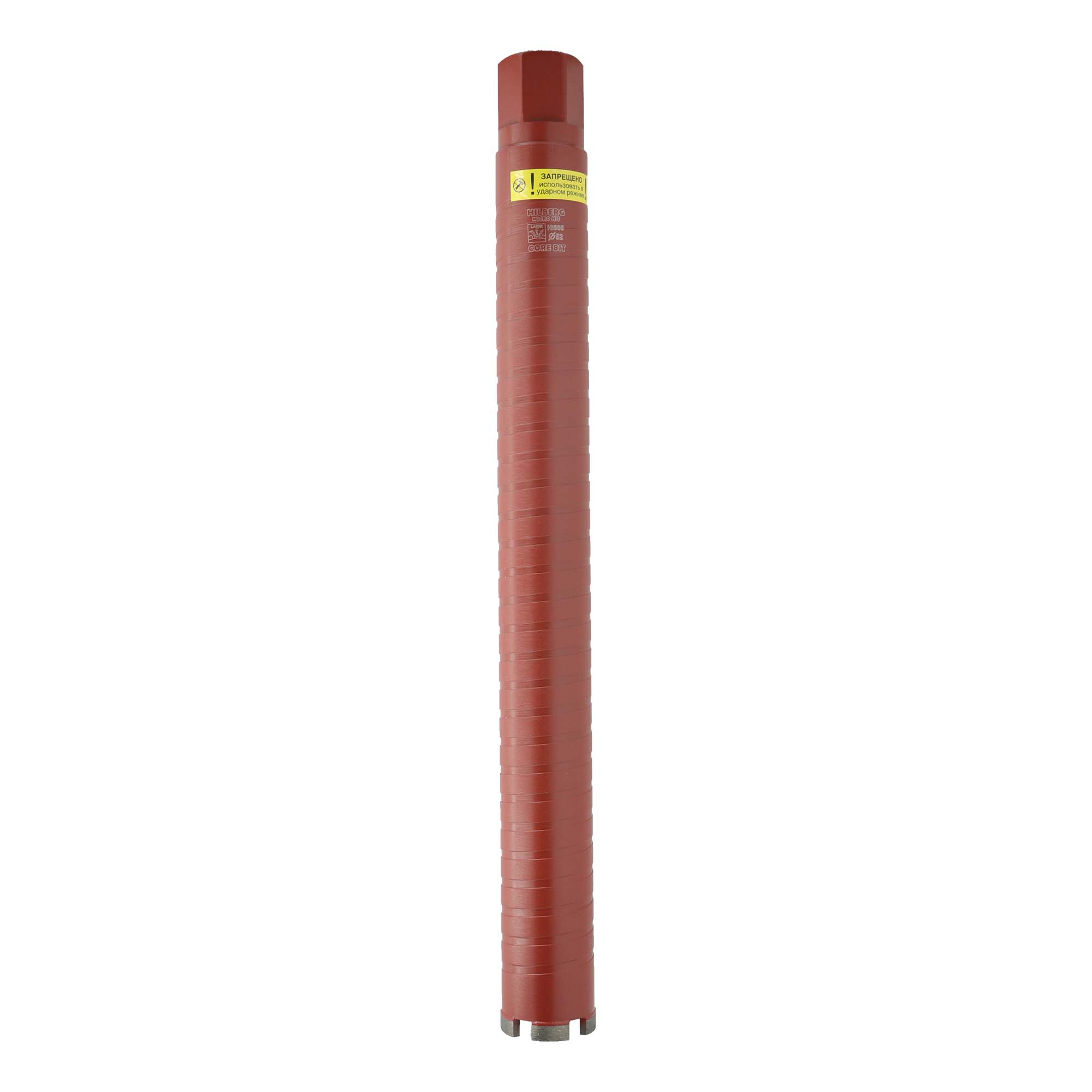 Коронка алмазная, 52 мм, Industrial Laser Micro Hit 1-1.4 UNC 5T, сухое, мокрое сверление с микроударом.