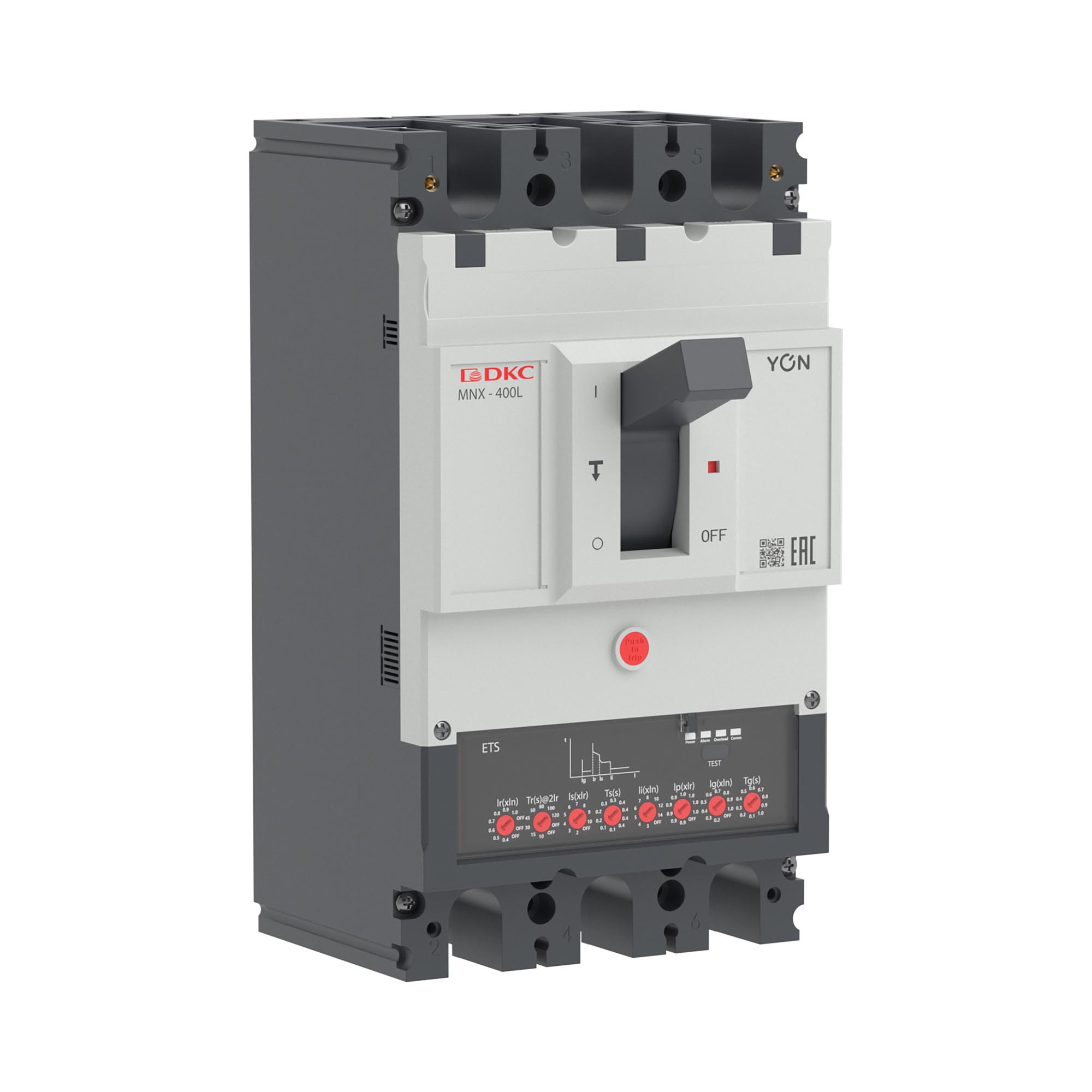 Выключатель автоматический YON pro MNX400L 3P 400 A 70 kA при AC415V расцепитель ETS