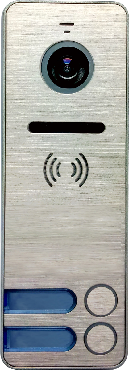 Вызывная видеопанель Tantos iPanel 2 на 2 аб. (Metal)