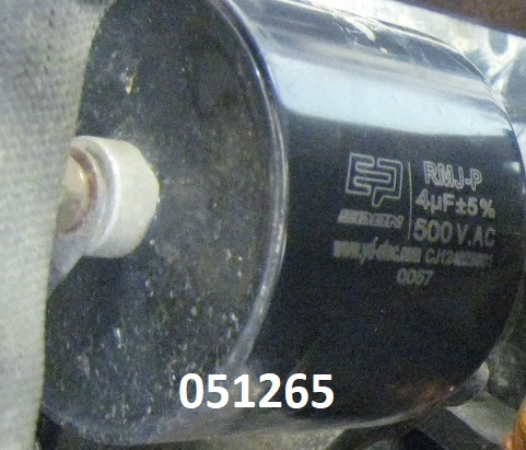 Capacitor 4uF 500V AC (31005-00217-00)