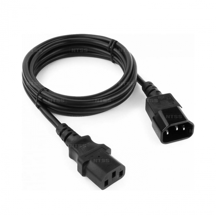 Шнур питания NTSS для БРП IEC 60320 C13 - IEC 603 20 C14. 3х0.75. 1.8 м. гост