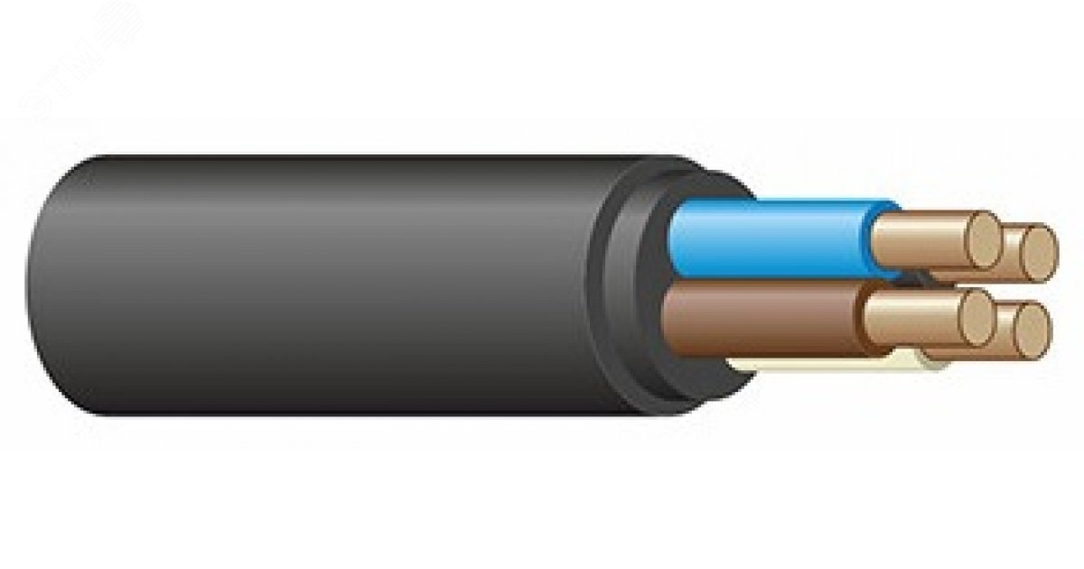 Кабель силовой ВВГнг(А)-LS 4х4ок(N)-0.66 тртс