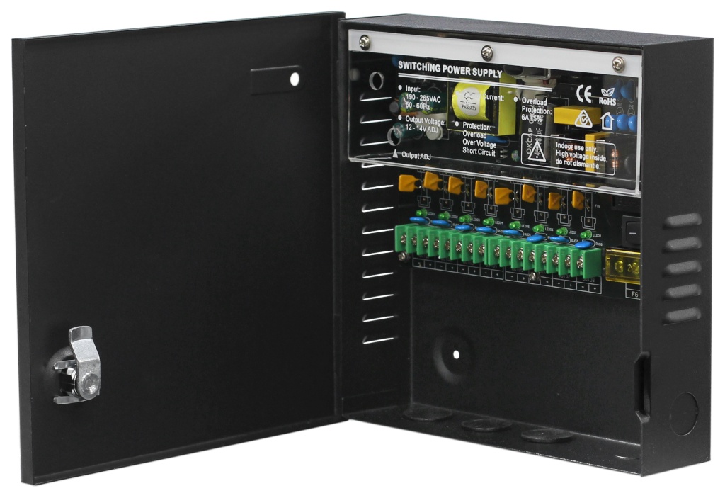 Блок питания стабилизированный Smartec ST-PS105DML-BK