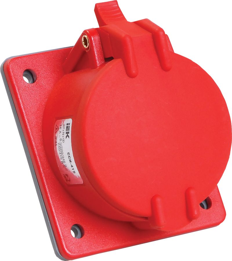 Розетка встраиваемая ССИ-425 32А-6ч/200/346-240/415В 3P+PE+NIP44 MAGNUM