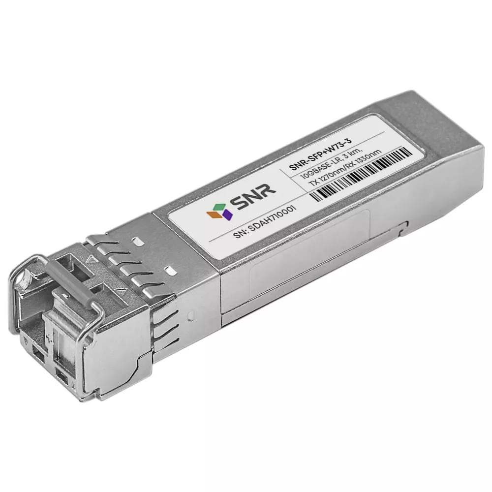 Модуль SFP+ WDM 1хLC, 10 Гб/с, 5 дБ, Tx:1270/Rx:1330 нм, до 3 км