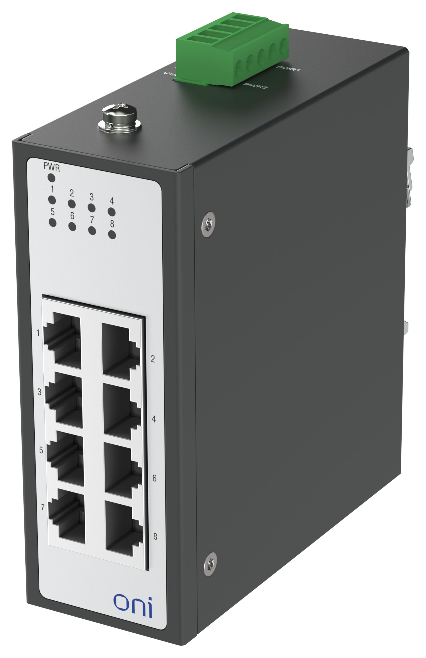 Коммутатор промышленный неуправляемый ISU-430 Ethernet 8 портов 10/100BaseT разъем RJ45 24В AC/12/24/48В DC с резервированием