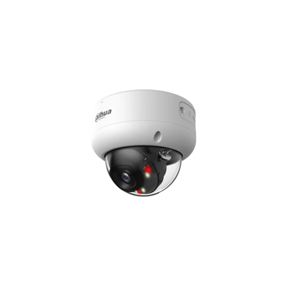 Уличная купольная IP-видеокамера с ИИ 4Мп Dahua DH-IPC-HDBW3449EP-AS-IL-0600B