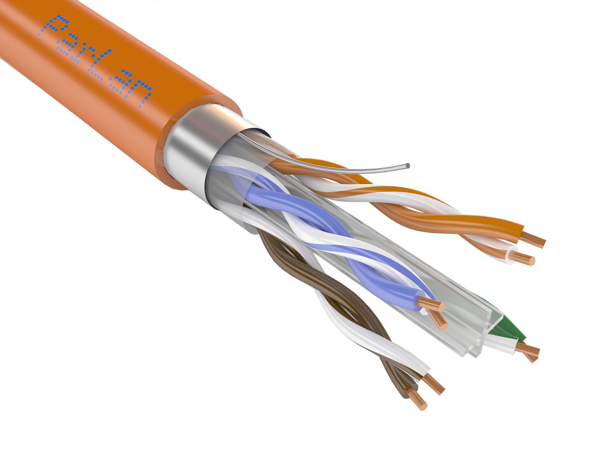 Витая пара ParLan F/UTP Cat 6 ZH нг(А)- HF 4х2х0.57