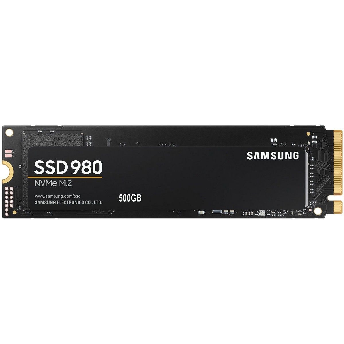 Накопитель SSD M.2 2280 500GB 980 EVO, NVMe, 3D NAND TLC, 3100/2600 Мб/с
