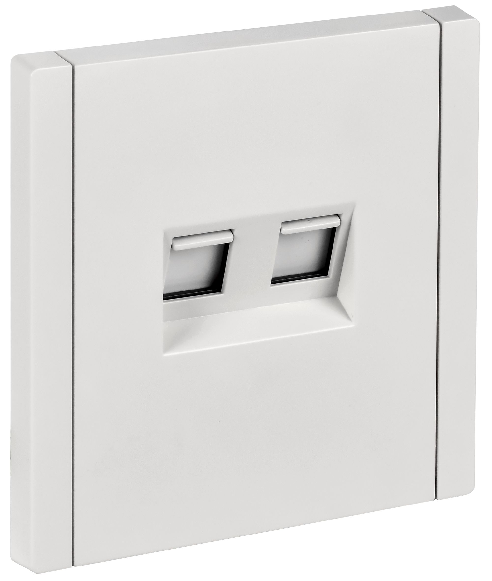 FORTE&PIANO Розетка двойная RJ11+RJ45 кат.5E FP235 белый