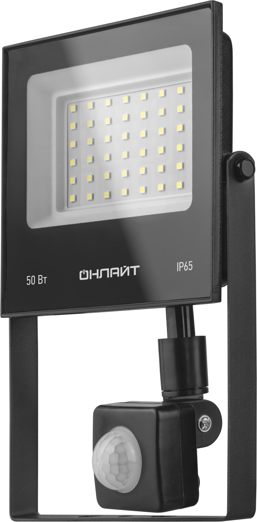 Прожектор светодиодный 50 Вт 6500К IP65 с ИК-датчиком OFL-02