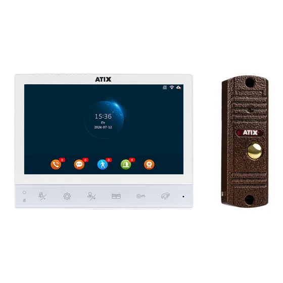 AT-I-K741F/TW (V2) White ATIX