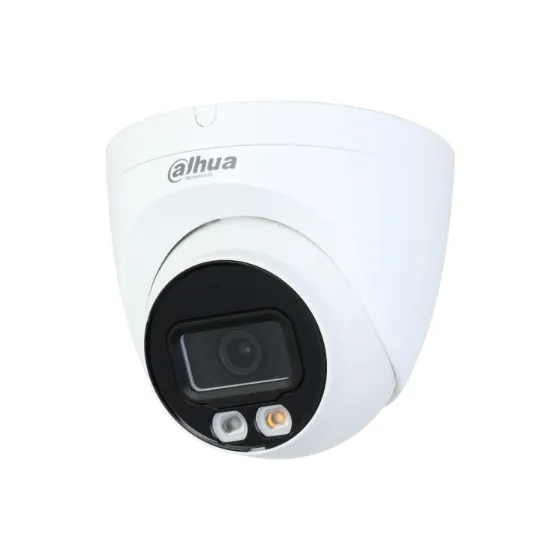 IP-видеокамера купольная 4Мп DH-IPC-HDW2449TP-S-IL-0280B Full-color с ИИ