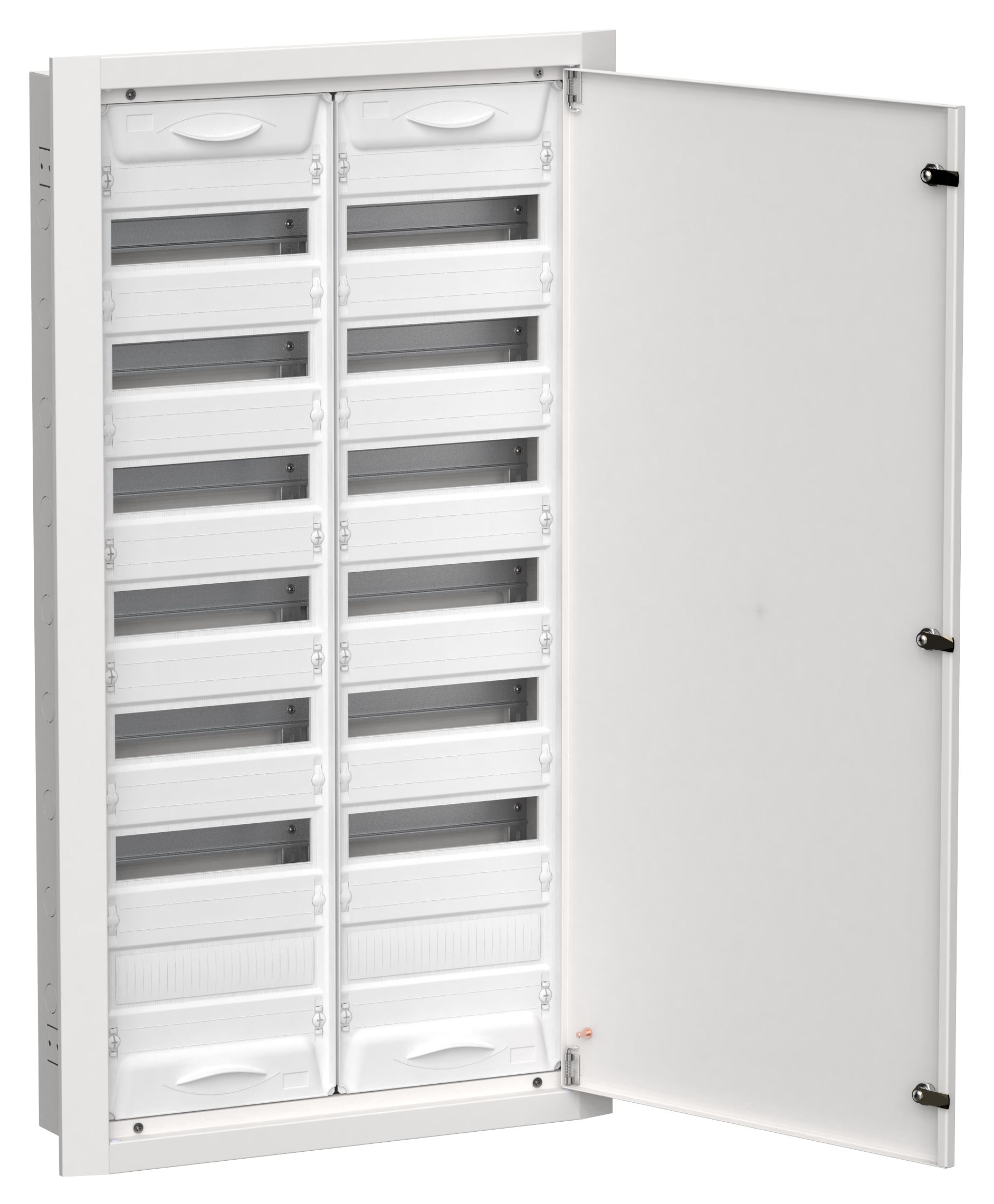 Корпус металлический ЩРв-168 (2х84) 1130х625х130мм IP31 белый (одна дверь) TITAN 5