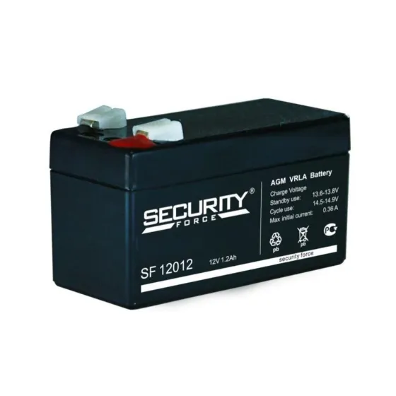 Security Force SF 12012 Свинцово-кислотный необслуживаемый аккумулятор