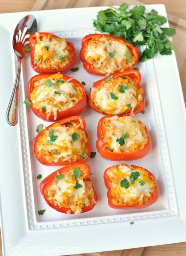 Запеченная курица в болгарском перце