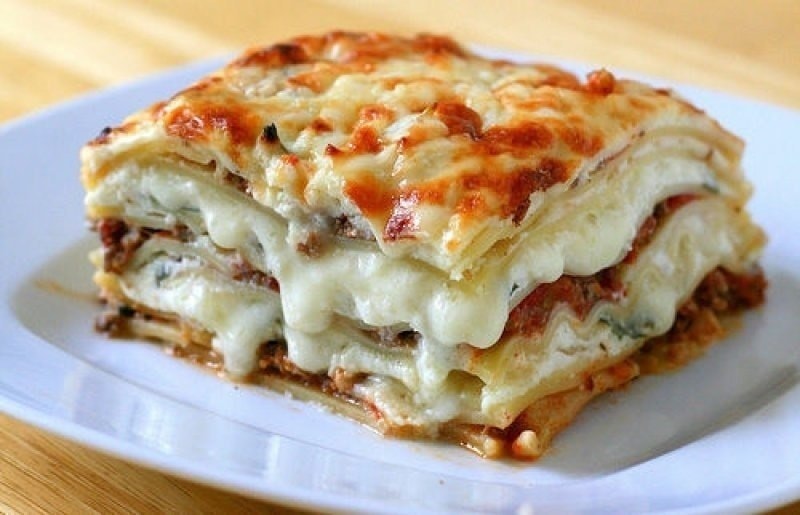 Рыбная лазанья с лавашом
