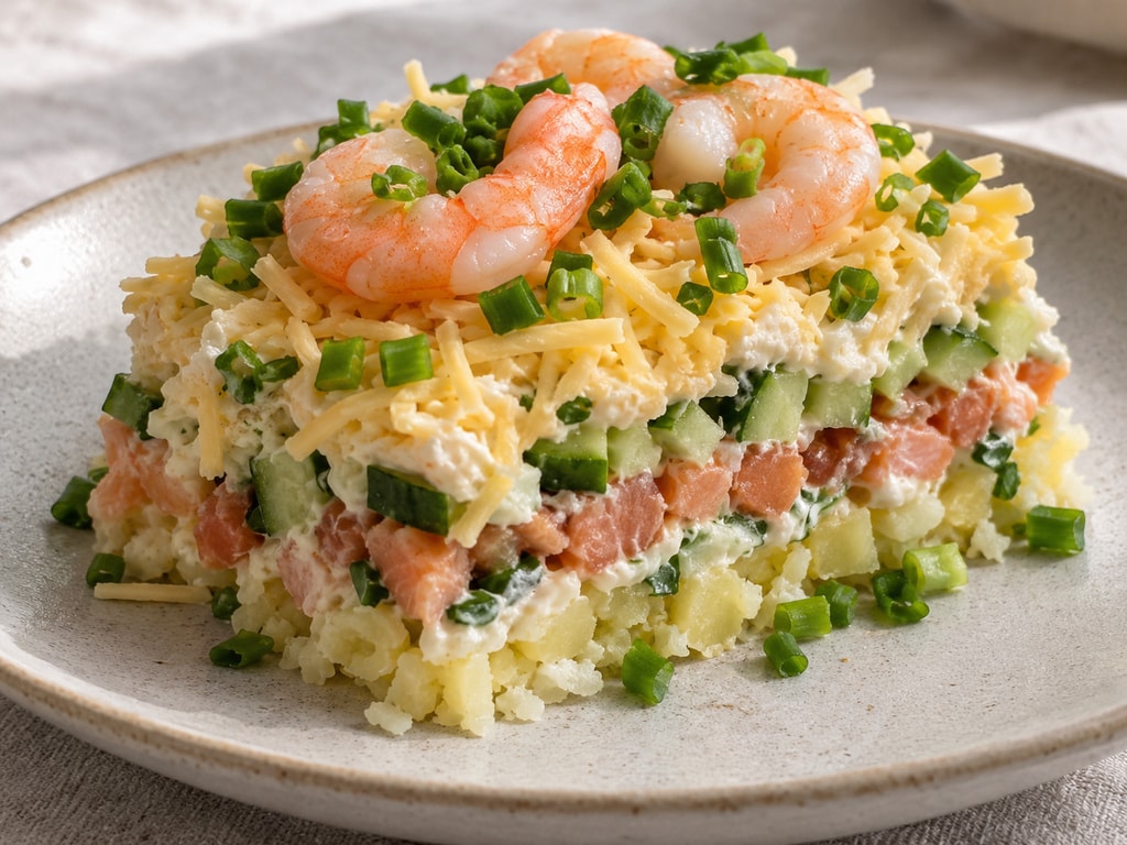 Морской салат Северное сияние