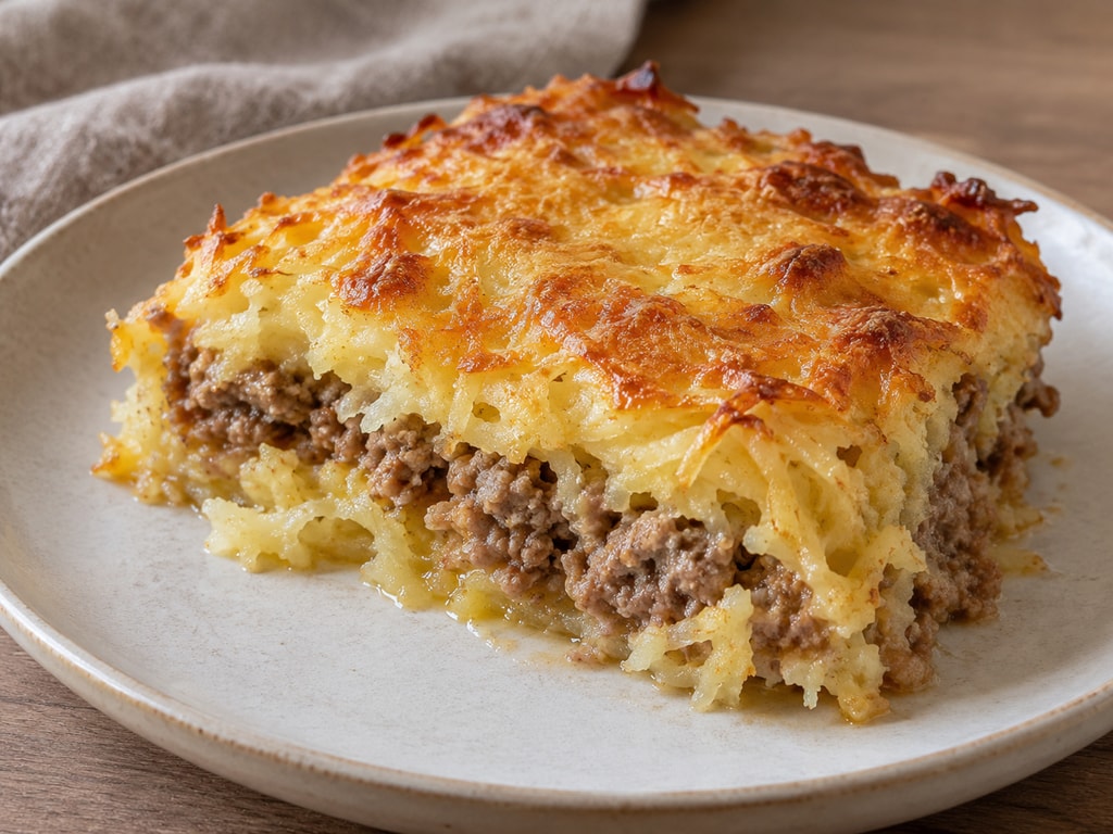 Картофельная запеканка с мясом
