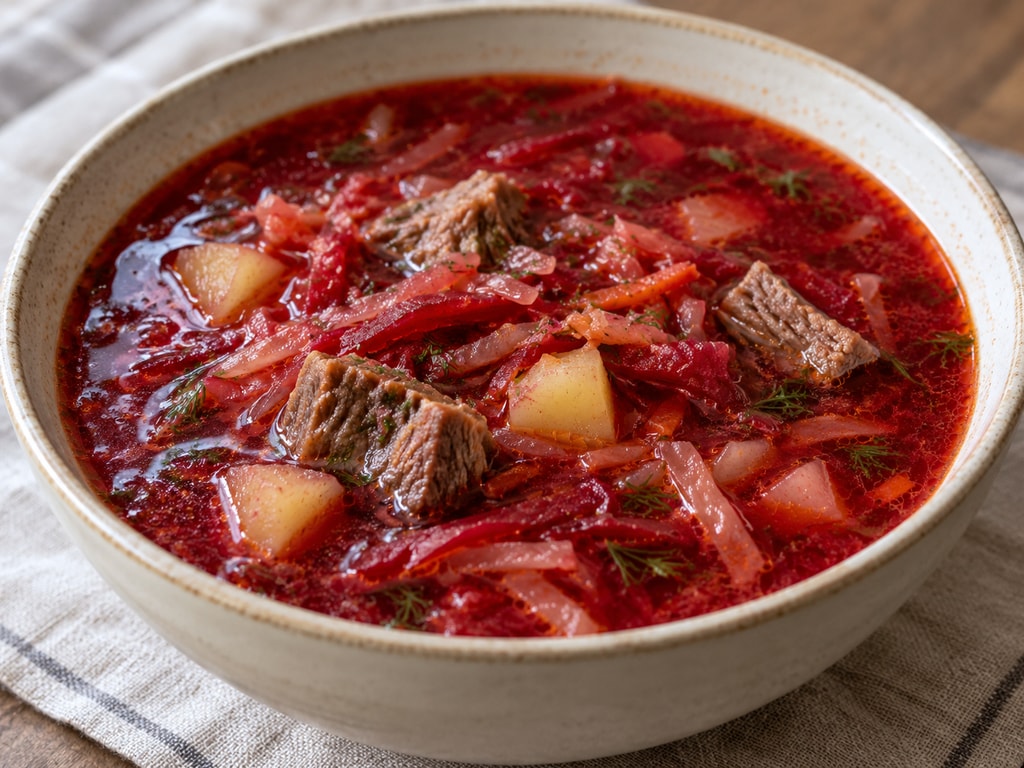 Борщ классический мясной