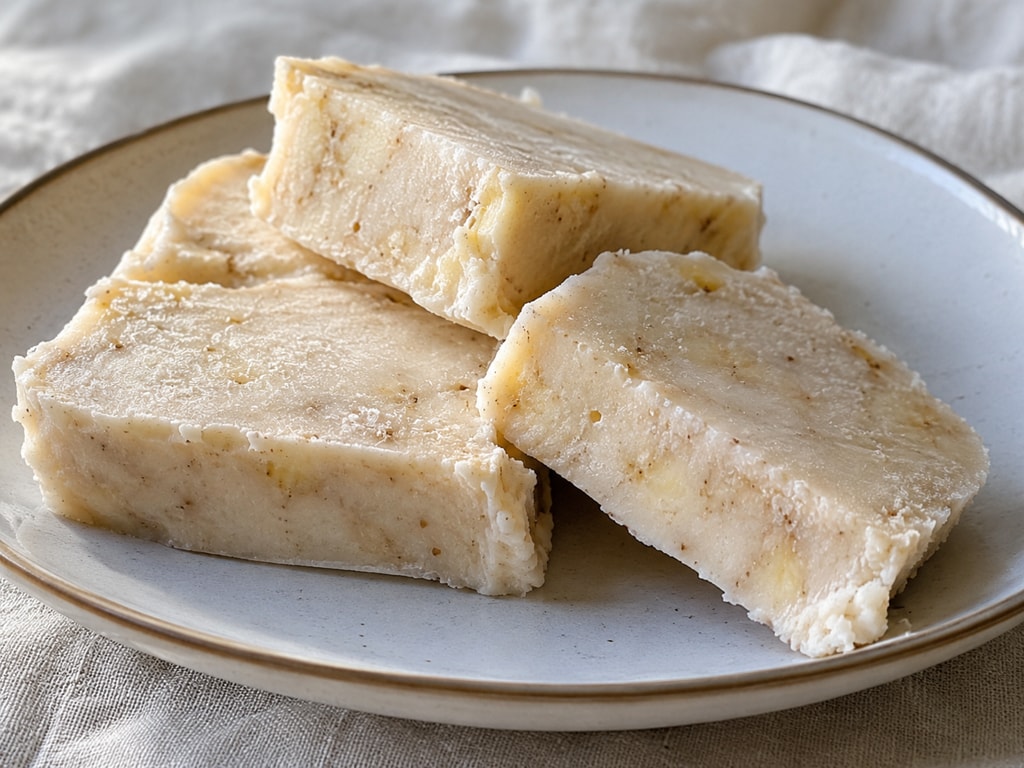 Банановый десерт с кефиром