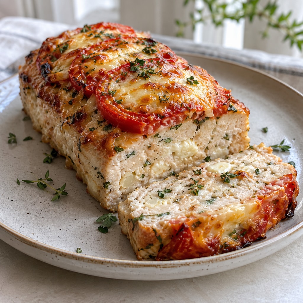 Мясной хлеб из куриной грудки