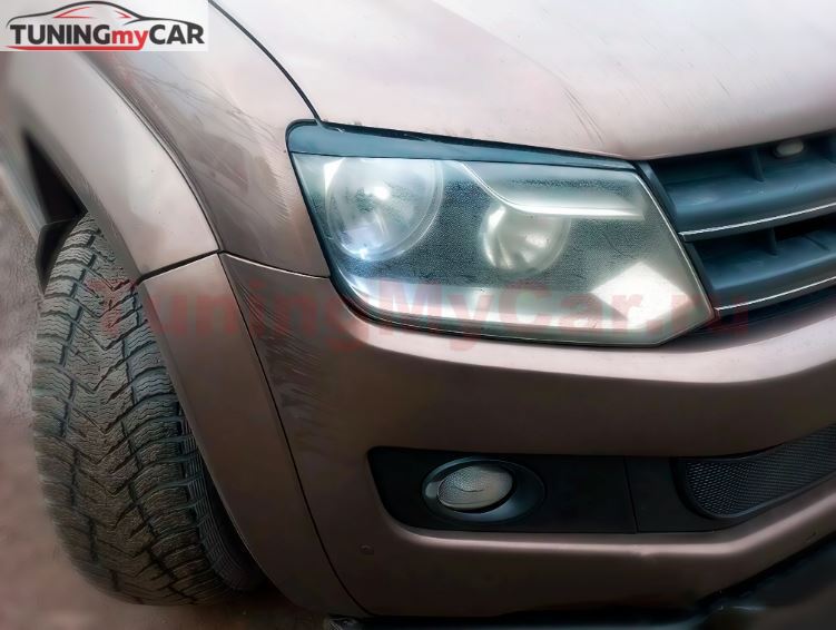 Реснички на фары для Volkswagen Amarok (2H) 2010-2016