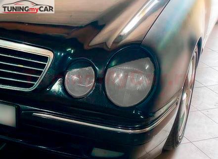 Накладки на фары (реснички) для Mercedes-Benz E-Class 210 1995-2002