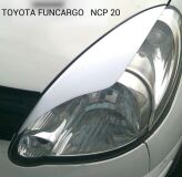 Реснички на фары для Toyota Funcargo NCP20