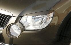 Реснички на фары для Skoda Yeti 2009-2014 Р10 B4-12
