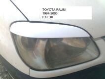 Реснички на фары для Toyota Raum EXZ10