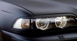 Накладки на фары (реснички низ) для BMW E36 (3 series) 1991-2001