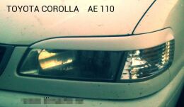 Реснички на фары для Toyota Corolla AE110 1997-2002