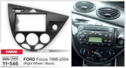 Переходная рамка для установки автомагнитолы CARAV 11-546: 2 DIN / 173 x 98 mm / 178 x 102 mm / FORD Focus 1998-2004