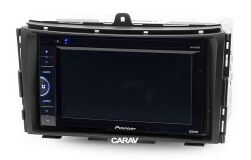 Переходная рамка для установки автомагнитолы CARAV 11-707: 2 DIN / 173 x 98 mm / 178 x 102 mm / GEELY Emgrand EC7 2014-2016, Emgrand 7 2016+