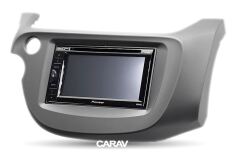 Переходная рамка для установки автомагнитолы CARAV 11-118: 2 DIN / 173 x 98 mm / 178 x 102 mm / HONDA Fit, Jazz 2008-2013