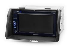 Переходная рамка для установки автомагнитолы CARAV 11-073: 2 DIN / 173 x 98 mm / KIA Sorento (XM) 2009-2012
