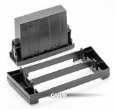 Переходная рамка для установки автомагнитолы CARAV 11-009: 1 DIN / 182 x 53 mm / MERCEDES-BENZ E-klasse (W211) 2002-2009; CLS-klasse (C219) 2004-2010
