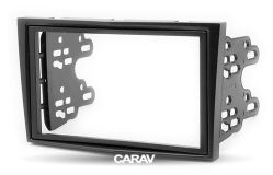Переходная рамка для установки автомагнитолы CARAV 11-028: 2 DIN / 173 x 98 mm / 178 x 102 mm / OPEL Astra (H) 2004-2010; Antara, Corsa (D) 2006-2015; Zafira (B) 2005-2012 / DAEWOO Winstorm 2008-2011 / GMC Terrain 2008-2010