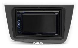 Переходная рамка для установки автомагнитолы CARAV 11-582: 2 DIN / 173 x 98 mm / 178 x 102 mm / SEAT Altea 2004-2015, Toledo 2004-2009