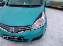 Реснички на фары для NISSAN NOTE E11 2008-2014