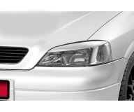 Реснички на фары для Opel Astra G 1998-2004