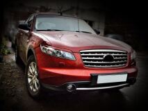 Реснички на фары для INFINITI FX 35 2003-2008