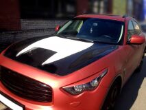 Реснички на фары для INFINITI FX 2008-2013 (37 , 50)