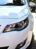 Реснички на фары для Opel Astra J 2009-